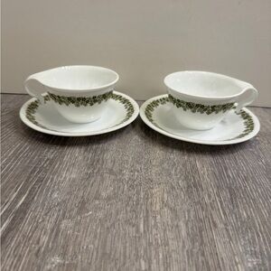 2 x vintage Corelle spring blossom/ crazy daisy hook